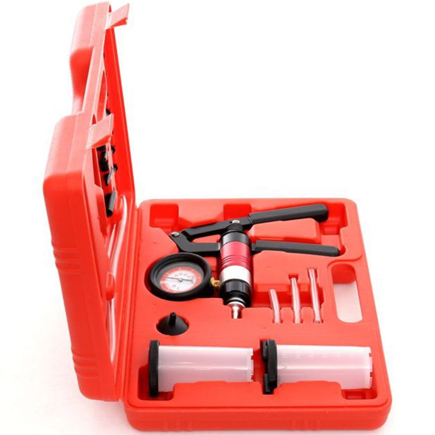 Pompa de vaccum manuala profesionala, cu manometru, POLSKI K10515, Poza8