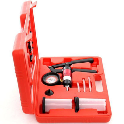 Pompa de vaccum manuala profesionala, cu manometru, POLSKI K10515, Poza8