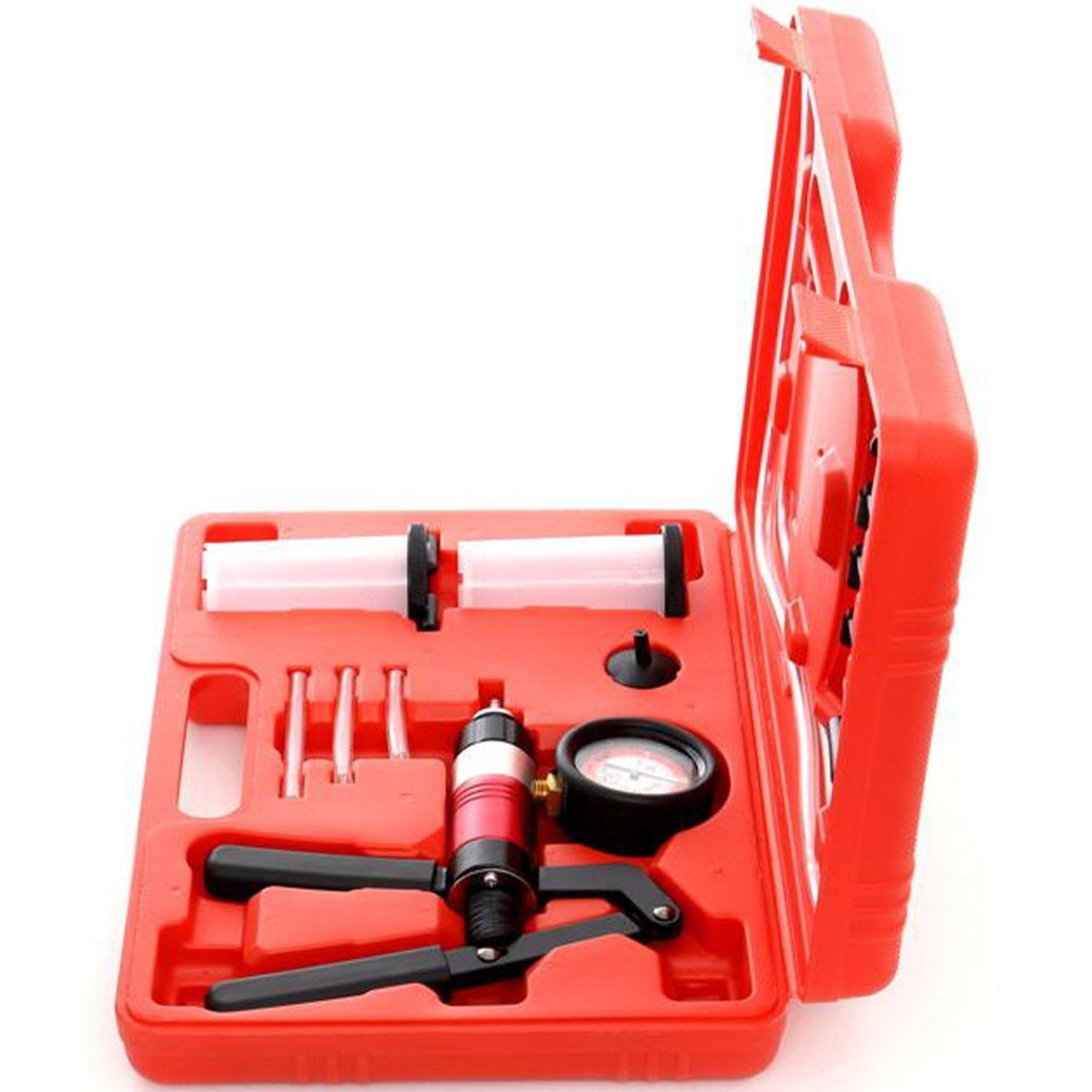 Pompa de vaccum manuala profesionala, cu manometru, POLSKI K10515, Poza9