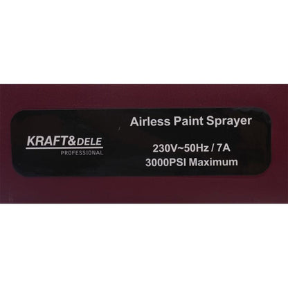 Pistol de vopsit Kraft&Dele KD1747, electric 1500W, Փ 0.38mm