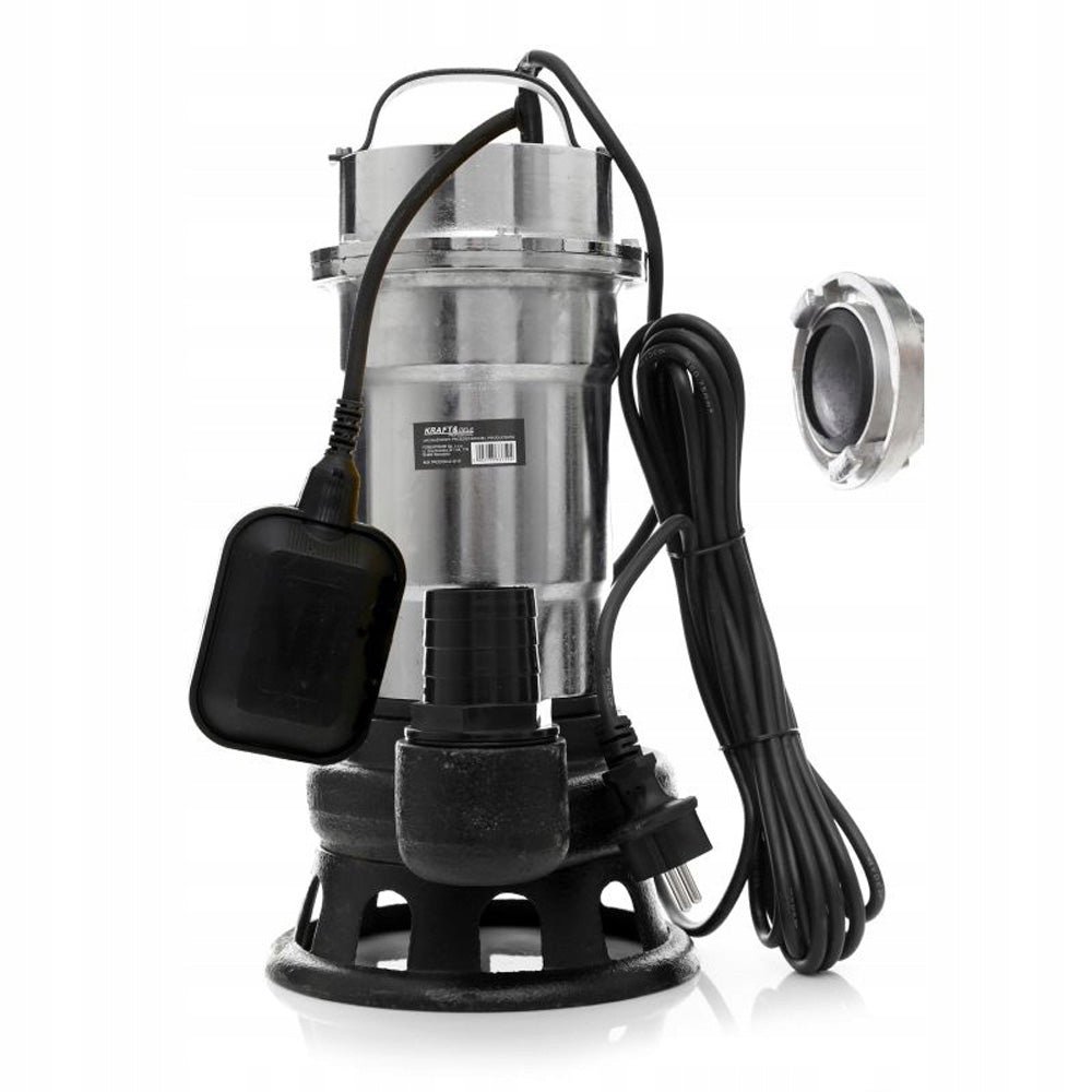 Pompa submersibila apa curata/murdara 3100W, pana la 416l/min si H refulare 20m, POLSKI K763, Poza2