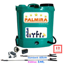 PALMiRA || Pompa Stropit Electrica cu Acumulator, 12 Litri, Vermorel 6 DUZE, tija extensibila 1m - Imagine alternativa