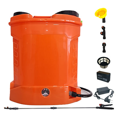 POMPINA Vermorel Electric cu Acumulator, 12 Litri, ORANGE, tija extensibila 1m, cu accesorii