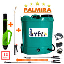 *PROMO* Set Pompa de stropit cu acumulator 12L PALMIRA, 6 DUZE + Atomizor electric + Set Lance telescopica stropit pomi 3m, Vermorel Electric - Imagine alternativa