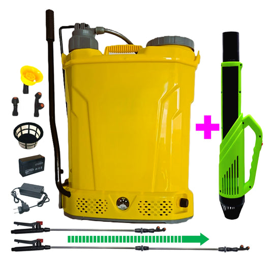 SEZONUL-OFERTELOR Pompa stropit 2-in-1 POMPINA, 18 Litri, Electrica cu Acumulator+Manuala, +ATOMIZOR