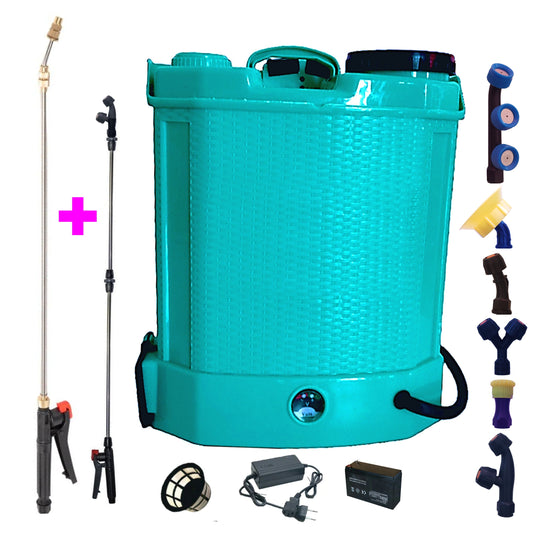 Pompa stropit 12L electrica E-FERMIERUL, Vermorel cu acumulator, +LANCE 3 Metri