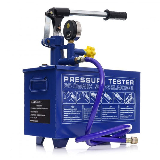Pompa pentru testarea presiunii in instalatii Kraft&Dele KD10479, 30 ml/cursa