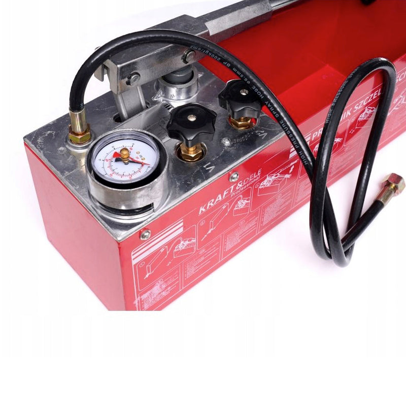 Pompa pentru testarea presiunii in instalatii Kraft&Dele KD10478, 45 ml/cursa