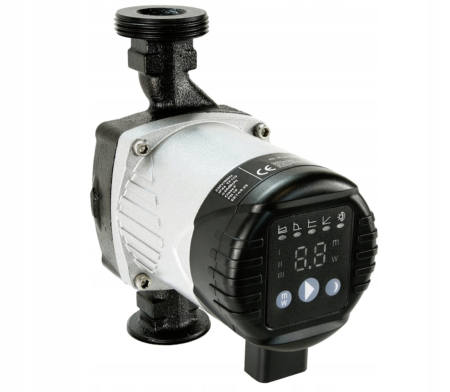 Pompa recirculare centrala Vantec EEI 25-60/180, debit 55l/min, putere 45W