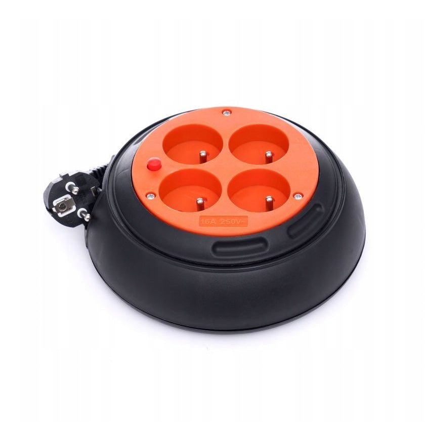 Prelungitor electric lungime 6m cu 4 prize, conductor 3x1.5mm, POLSKI K4038, Poza4