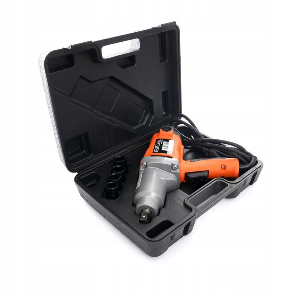 SET Cheie cu impact electrica POLSKI K1534, 2000W, 2300RPM, include 4 Tubulare prize