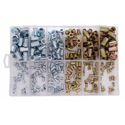 SET Flanse cilindrice tip nit, cu filet interior POLSKI K10486, 300 buc