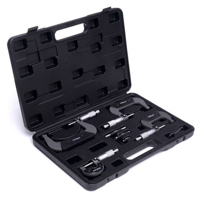 SET Micrometre Profesionale, include 4 micrometre, interval masurare 0-100mm, POLSKI K10443, Poza3