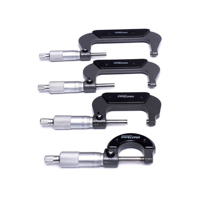 SET Micrometre Profesionale, include 4 micrometre, interval masurare 0-100mm, POLSKI K10443, Poza9