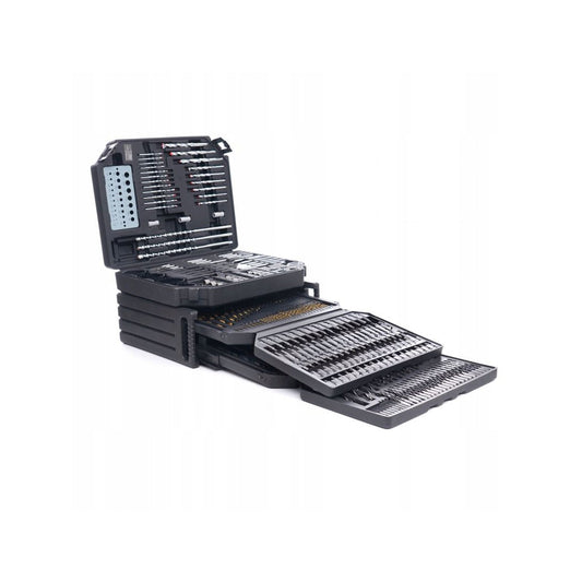 SET PROFESIONAL burghie metal, burghie zidarie, carote, biti POLSKI K998