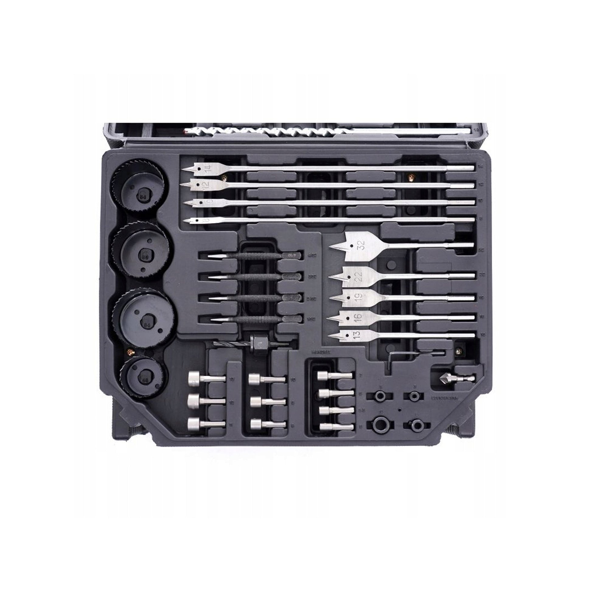 SET PROFESIONAL burghie metal, burghie zidarie, carote, biti POLSKI K998