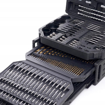 SET PROFESIONAL burghie metal, burghie zidarie, carote, biti POLSKI K998