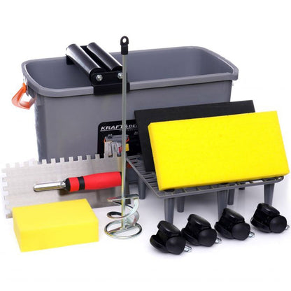 SET PROFI SCULE SI GALEATA 24L pentru renovare zugravire, placare cu gresie ori faianta , POLSKI K10785
