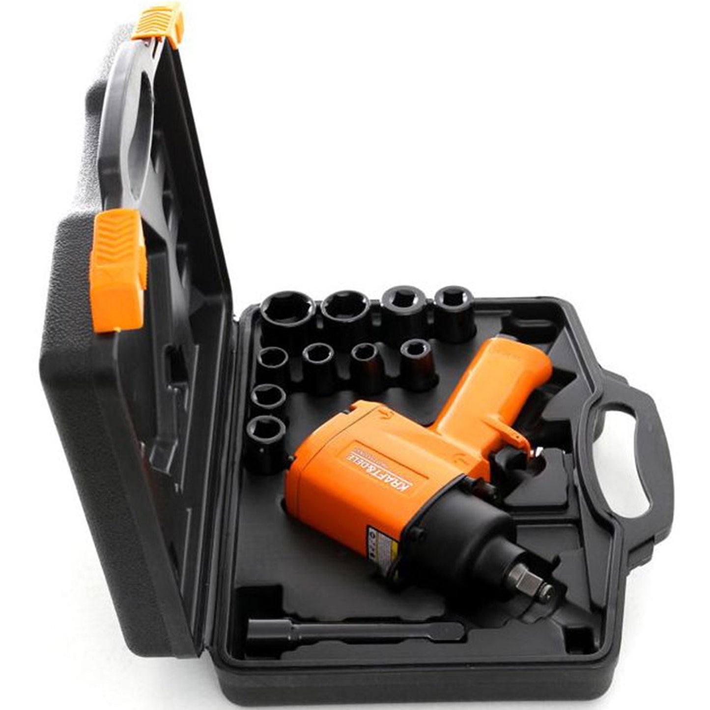 SET Pistol cheie cu impact pneumatic si Capete Tubulare prize POLSKI K1425, Drive 1/2", 1050Nm, 8000RPM