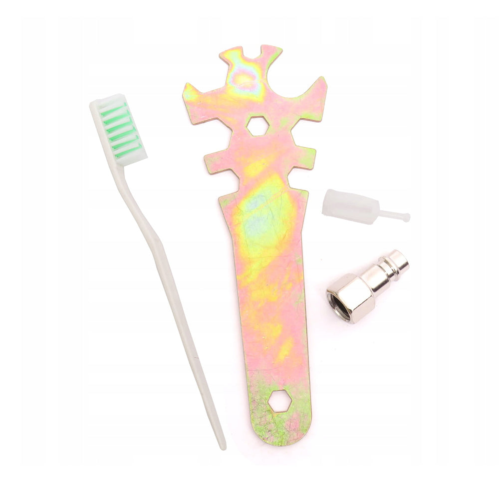 Pistol de vopsit pneumatic, Duza 1.7mm, Rezervor 600ml,  POLSKI K2093, Poza10