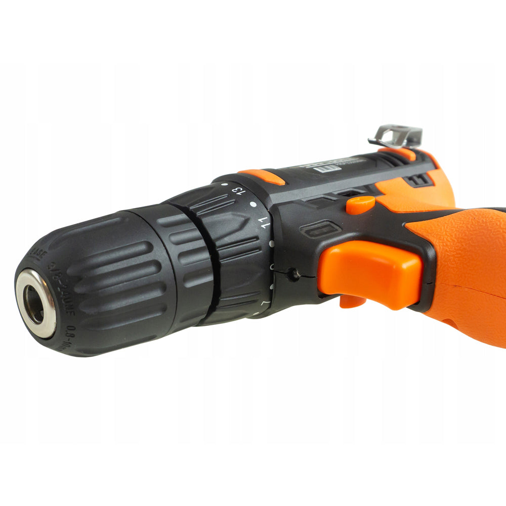 SET Surubelnita cu acumulator POLSKI K1670, include 2 acumulatori 12 V, 6 burghie si 6 biti incluse