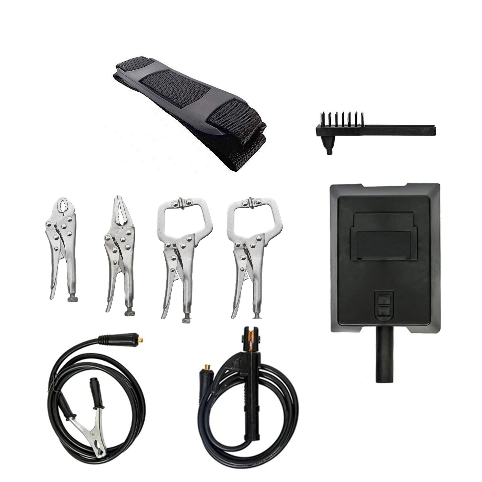 Set Accesorii Aparate Sudura DEZMAN si 4 Cleme Fizare-Prindere Sudura