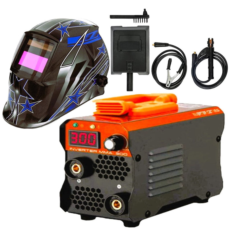 PRIMAVARA-OFERTELOR SET WeldEXPERT SUDURA CU ELECTROD, 1870-1893, Aparat Sudura Invertor MMA-300A cu posibilitate LIFT-TIG, + Masca Automata Personalizata TRANSFORMERS