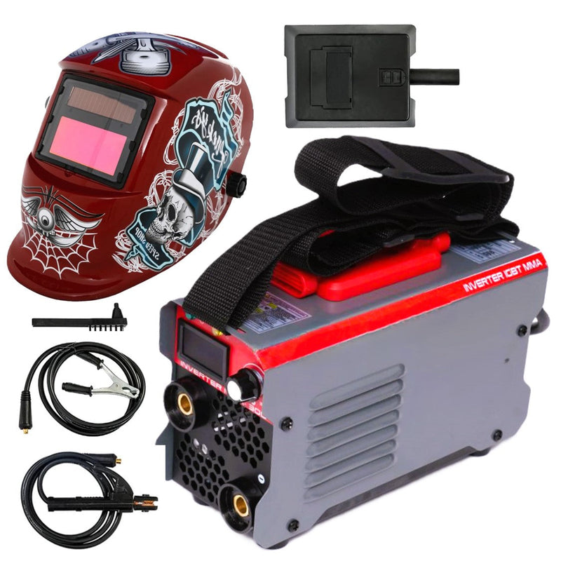 *BLACK-FRIDAY* SET WeldEXPERT SUDURA CU ELECTROD, 1871-883, Aparat Sudura Invertor MMA-300A cu posibilitate LIFT-TIG, + Masca Automata Personalizata SLASH