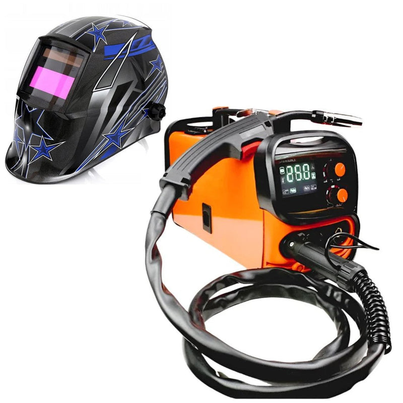 *BLACK-FRIDAY* *PROMO* SET SUDURA CU SARMA FLUX+Electrod WeldEXPERT 1875-1891 din Aparat sudura 250A MIG-MAG/MMA, + Masca Automata Personalizata RACING STARS