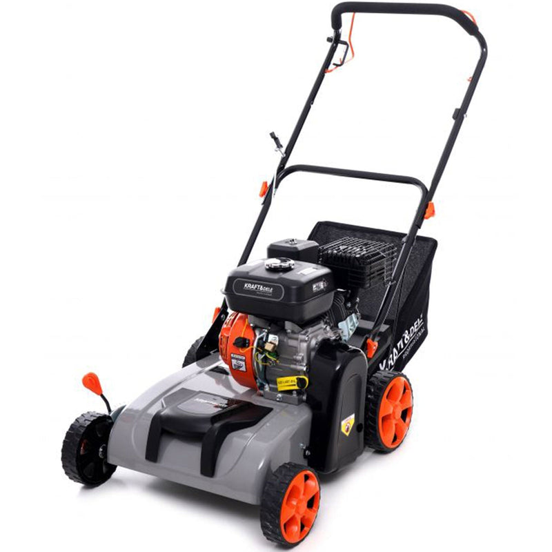 *OFERTELE-IEPURASULUI* Scarificator si aerator pe benzina KRAFTSON % Import Polonia %  5191 5.2CP, 3.8KW, latime de lucru 38cm