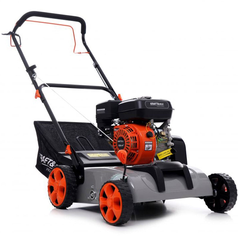 *OFERTELE-IEPURASULUI* Scarificator si aerator pe benzina KRAFTSON % Import Polonia %  5191 5.2CP, 3.8KW, latime de lucru 38cm