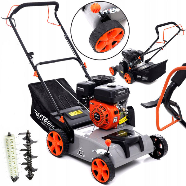 *OFERTELE-IEPURASULUI* Scarificator si aerator pe benzina KRAFTSON % Import Polonia %  5191 5.2CP, 3.8KW, latime de lucru 38cm