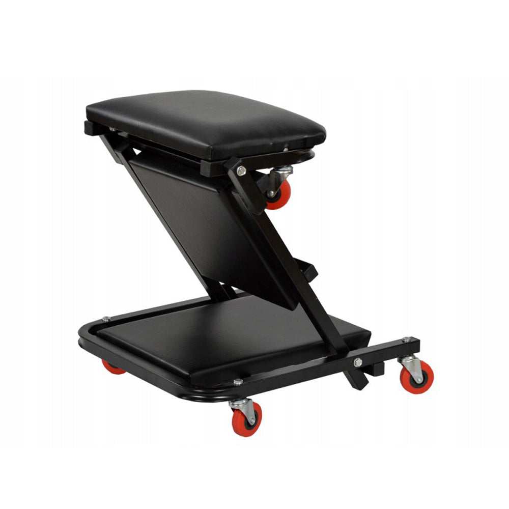 Scaun Atelier pliabil in Carucior cu roti tip PAT pentru service auto, POLSKI K378, Poza7