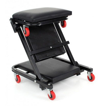 Scaun Atelier pliabil in Carucior cu roti tip PAT pentru service auto, POLSKI K378, Poza6