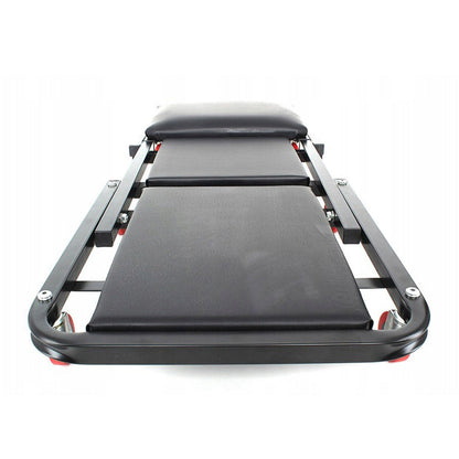 Scaun Atelier pliabil in Carucior cu roti tip PAT pentru service auto, POLSKI K378, Poza3