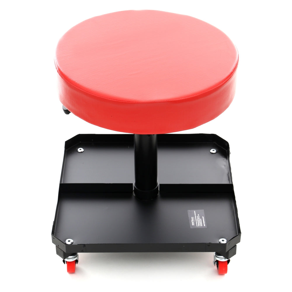 Scaun service auto POLSKI K376, tapitat, roti 360°