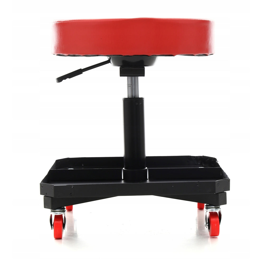 Scaun service auto POLSKI K376, tapitat, roti 360°