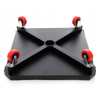 Scaun service auto POLSKI K376, tapitat, roti 360°