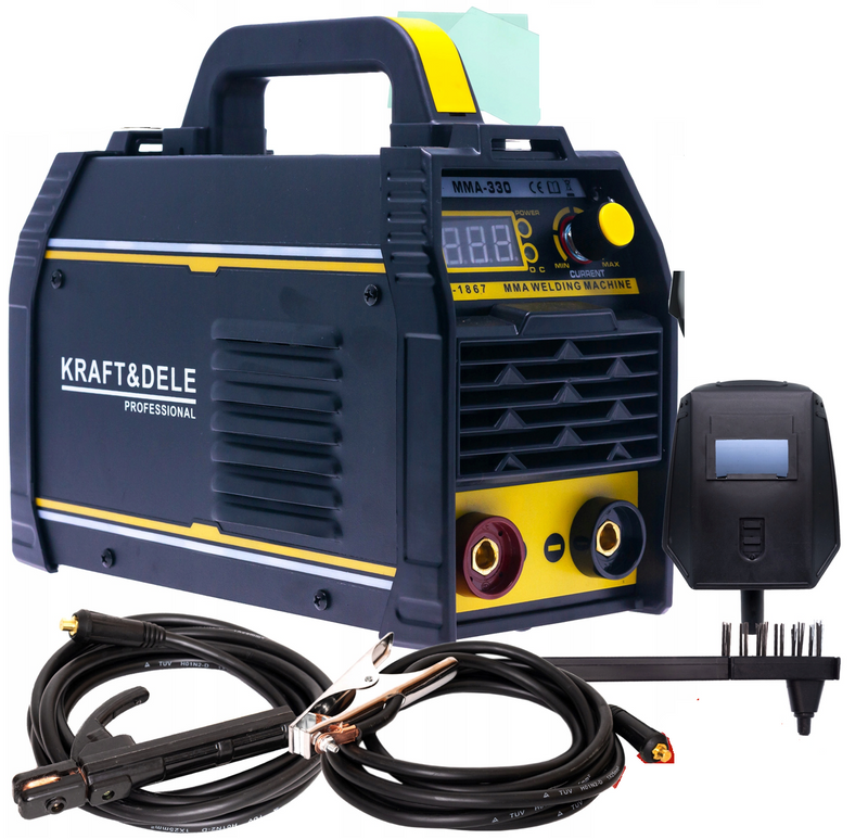 *HOT-SUMMER* Aparat de sudura Kraft&Dele KD1867, MMA 330A, Tehnologie IGBT