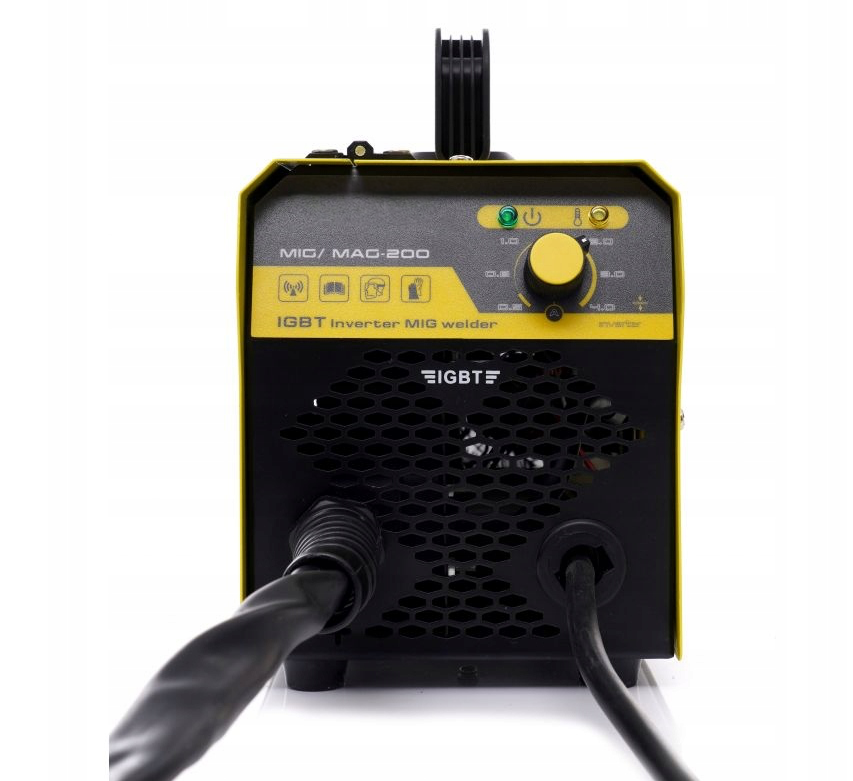 Set Aparat de sudura cu sarma VOKNER 810, MIG-MAG, 200A, 230V + Masca Sudura Automata