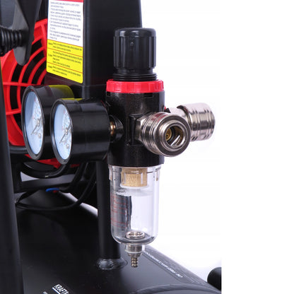 Compresor aer fara ulei VOKNER 1390, 24L, 230V, 1300W, 8Bar, 220L/min, silentios