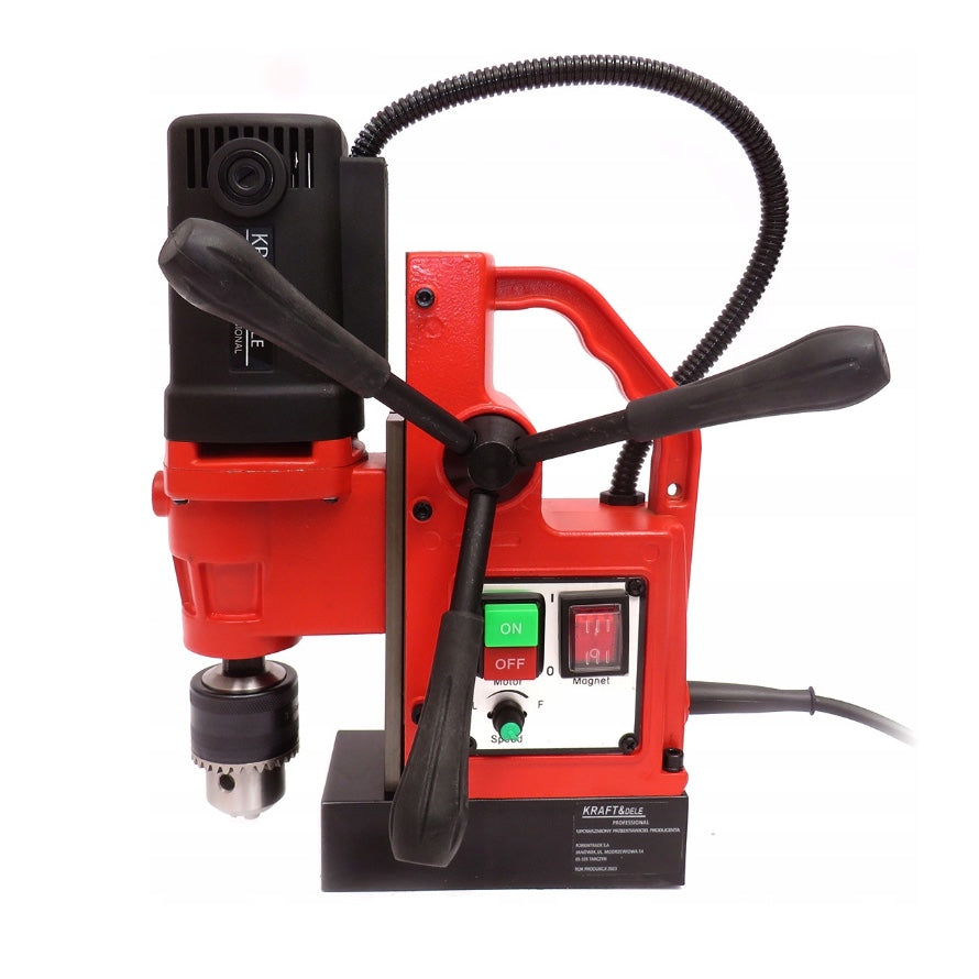 *OFERTE-DE-VARA* Bormasina de banc cu baza magnetica Kraft&Dele KD1382, 1800W, 750RPM, mandrina 16mm