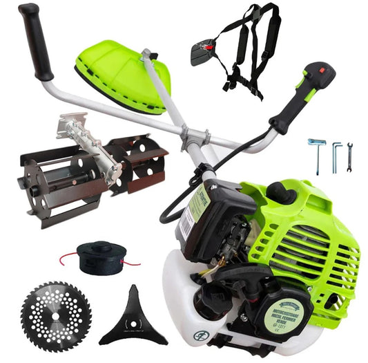Set Motocoasa Micul Fermier GF-1311, 3.4CP, + Cap Prasitoare