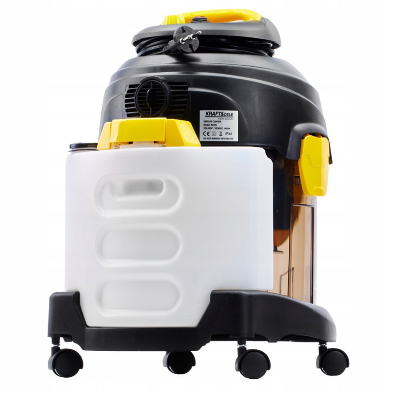 Aspirator cu spalare Kraft&Dele KD481, 1400W, 20L, Accesorii incluse