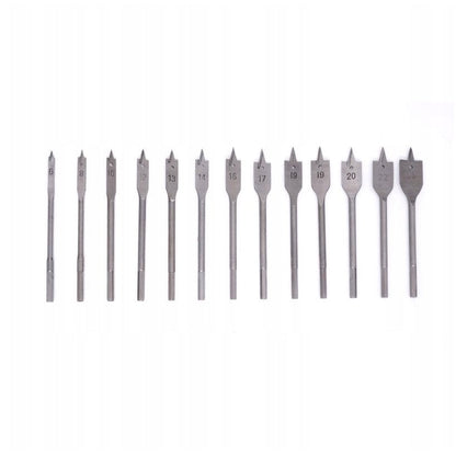 Set 13 burghie tip freza pentru lemn, diametre 6-25mm, lungime gaurire 15mm, POLSKI K10549, Poza4