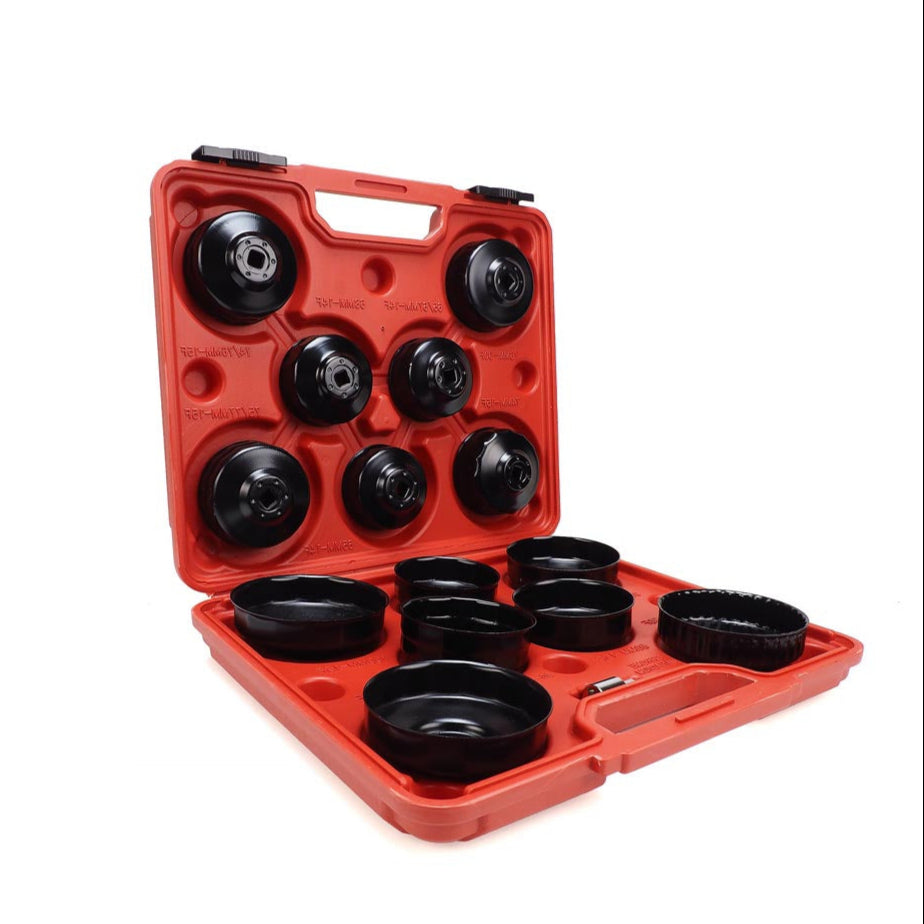 Set 14 chei (tip oala ori capac) pentru desfacut filtre ulei auto, POLSKI K10500, Poza2