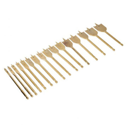 Set 16 burghie pentru lemn, diametre 6-38mm, POLSKI K10637