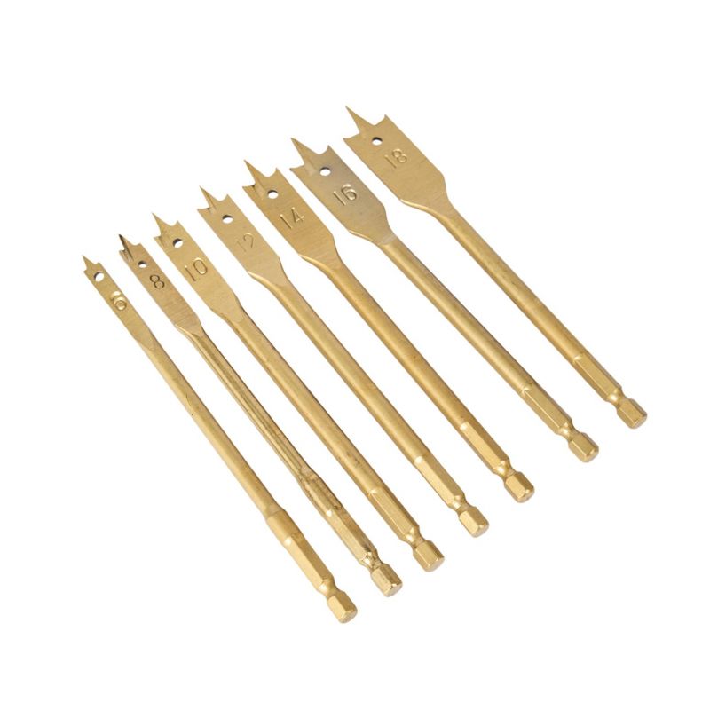 Set 16 burghie pentru lemn, diametre 6-38mm, POLSKI K10637
