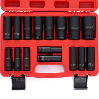Set prize cu impact Kraft&Dele KD10531, 16 piese, valiza transport inclusa