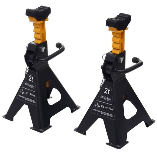 Set 2 capre auto, max. 2 Tone, inaltime de lucru 275- 415 mm, POLSKI K3095, Poza1